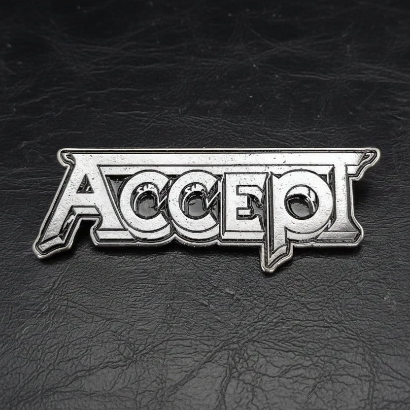 Accept - Logo metal pin