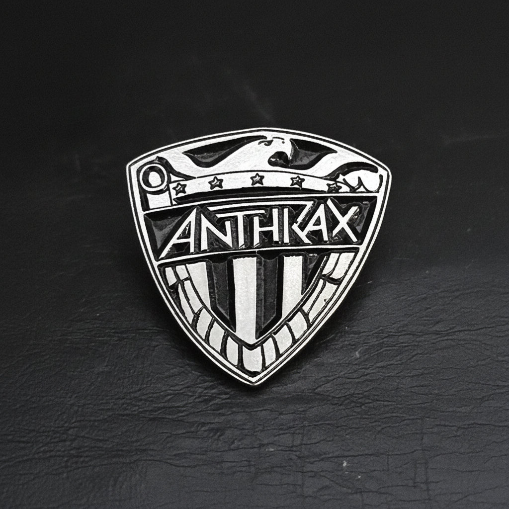Anthrax - I Am The Law metal pin