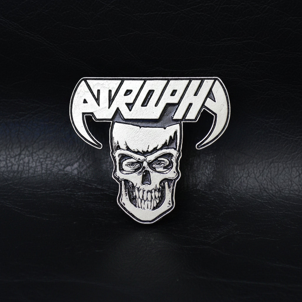 Atrophy - Logo metal pin