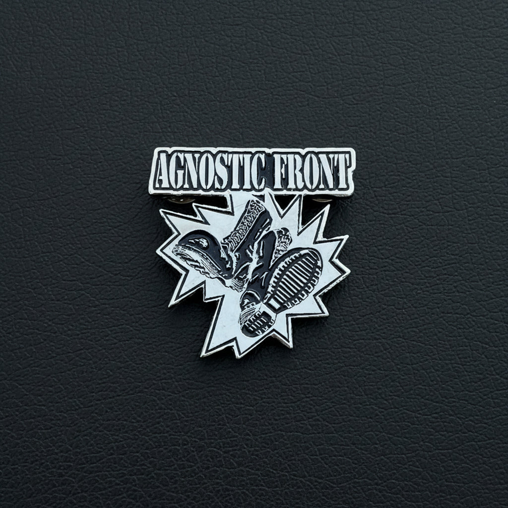 Agnostic Front - Boots metal pin