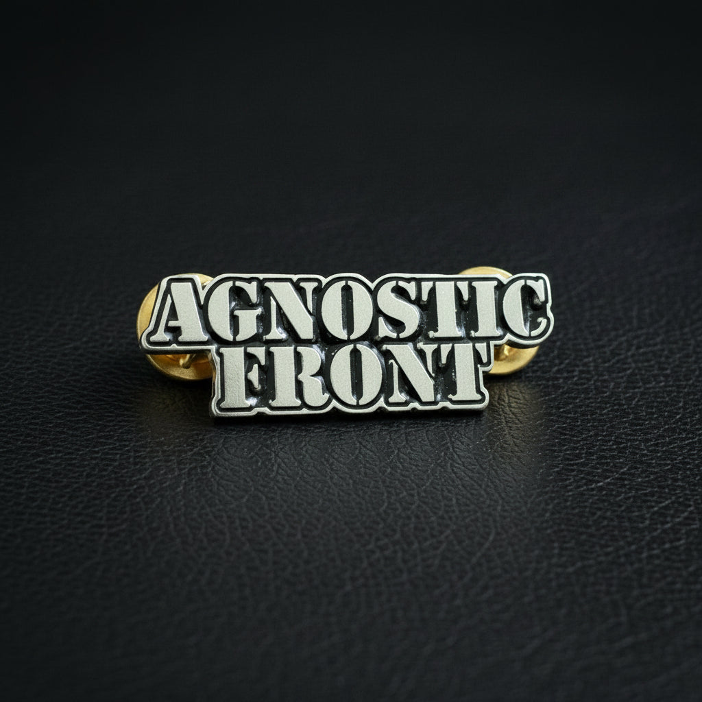 Agnostic Front - Logo metal pin