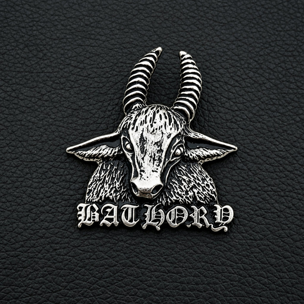 Bathory - Goat 3D metal pin