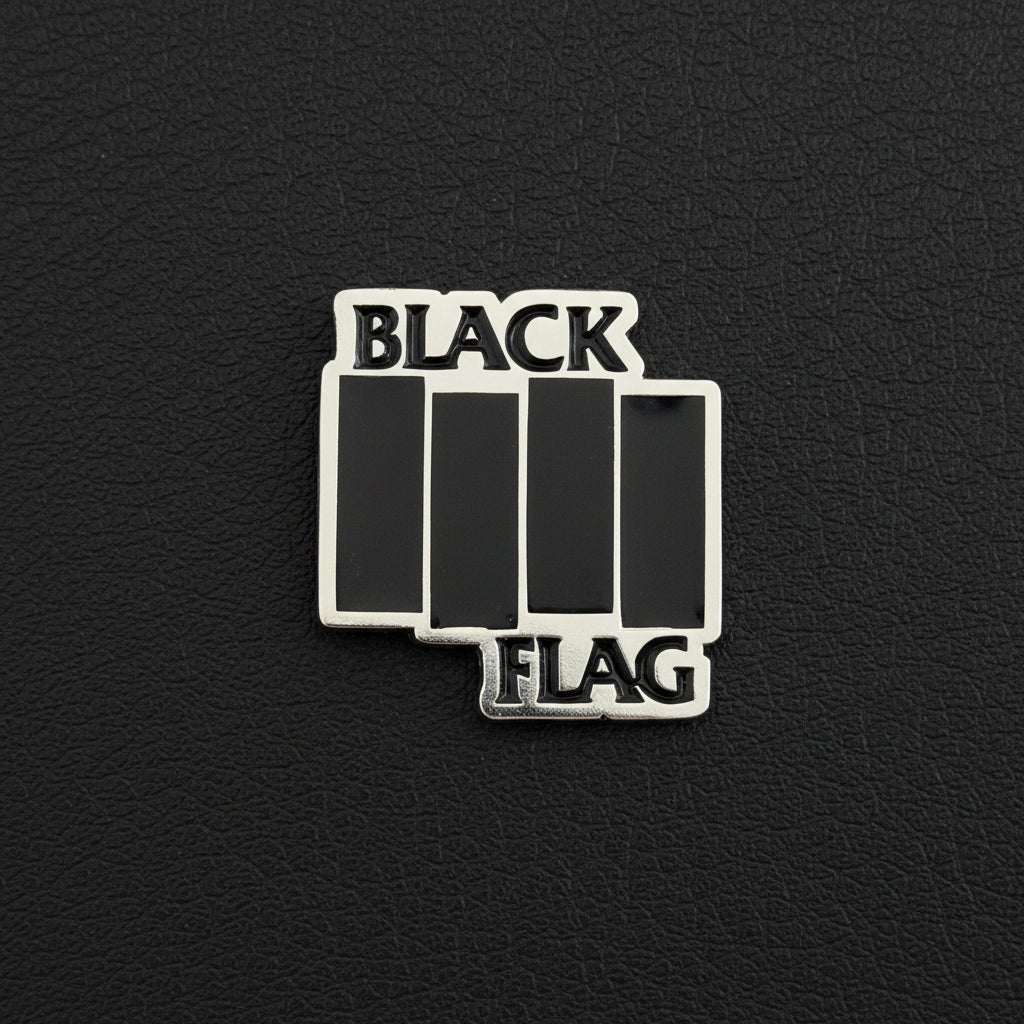 Black Flag - Logo metal pin