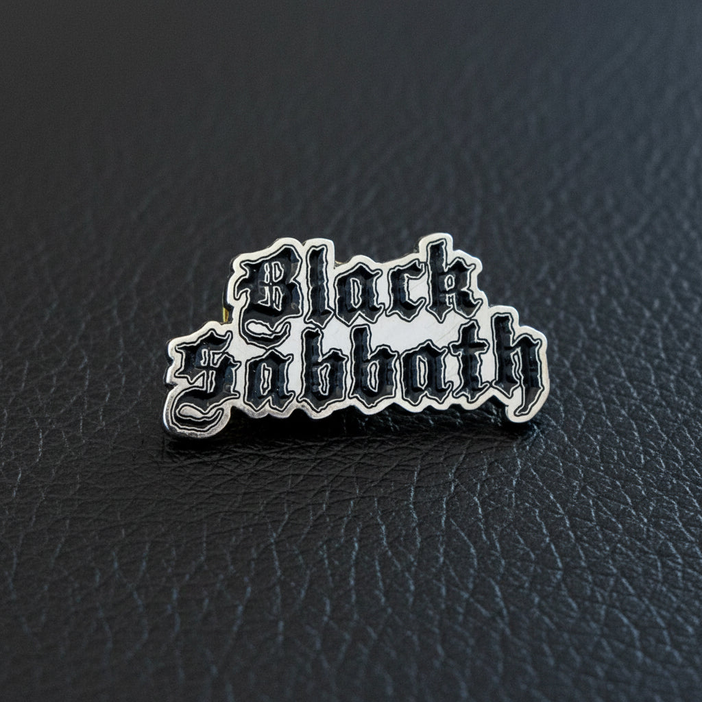 Black Sabbath - Old English metal pin