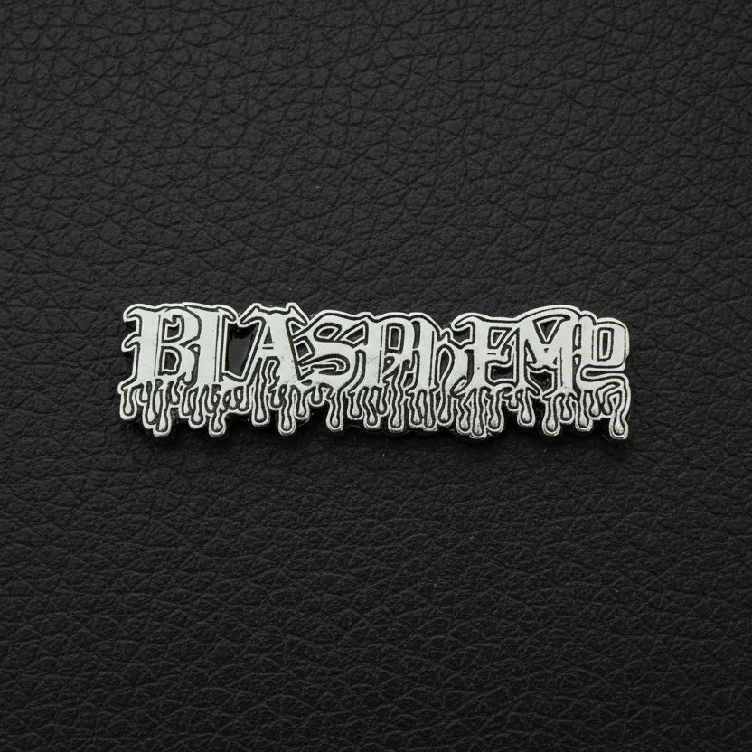 Blasphemy - Logo metal pin