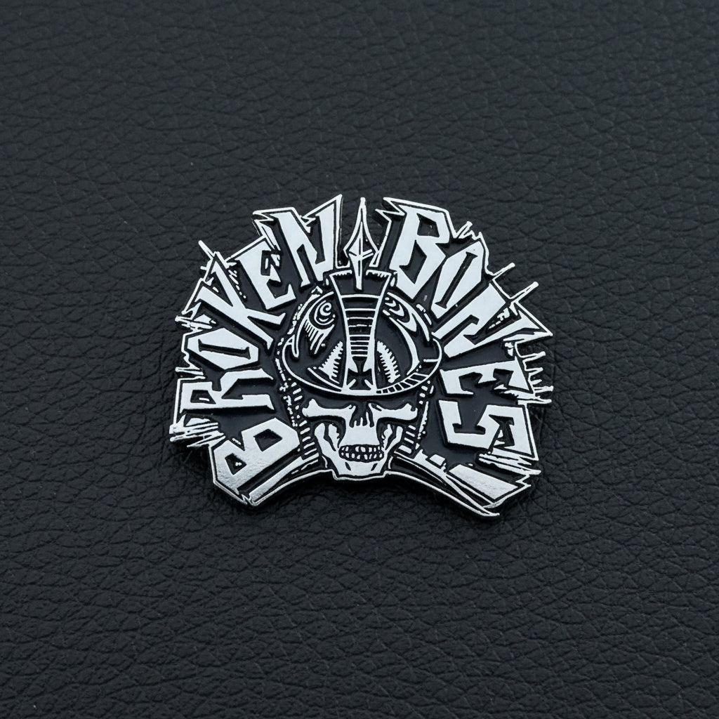 Broken Bones - F.O.A.D metal pin