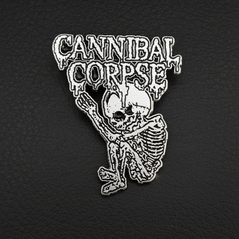 Cannibal Corpse - Fetus logo metal pin