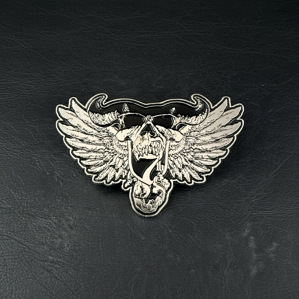 Danzig - Black Wings metal pin