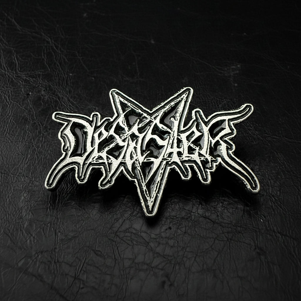 Desaster - Logo metal pin