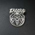 Exodus - Evil skull logo metal pin
