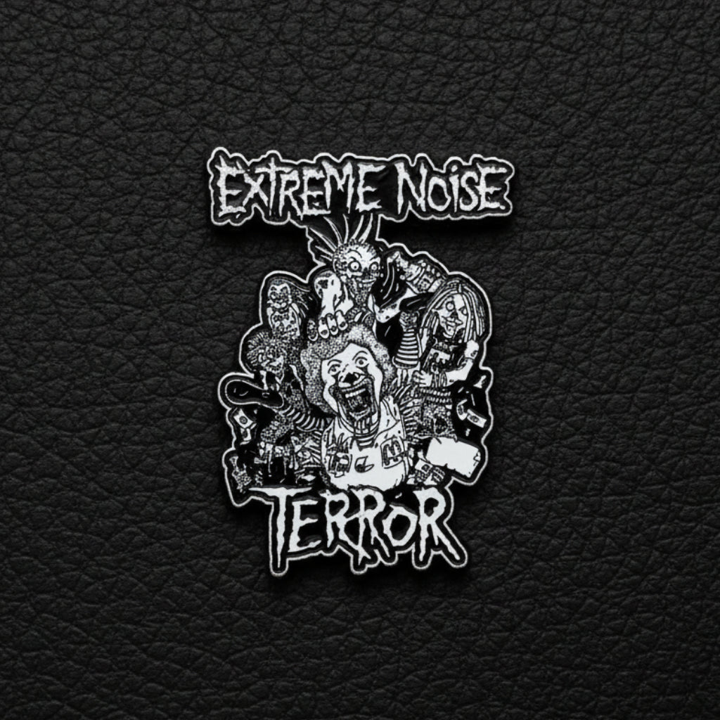 Extreme Noise Terror - In It For Life metal pin
