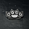 Five Finger Death Punch - Knuckles logo metal pin