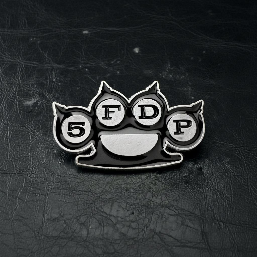 Five Finger Death Punch - Knuckles logo metal pin