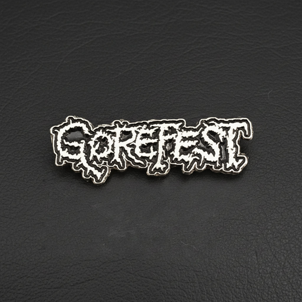 Gorefest - Logo metal pin