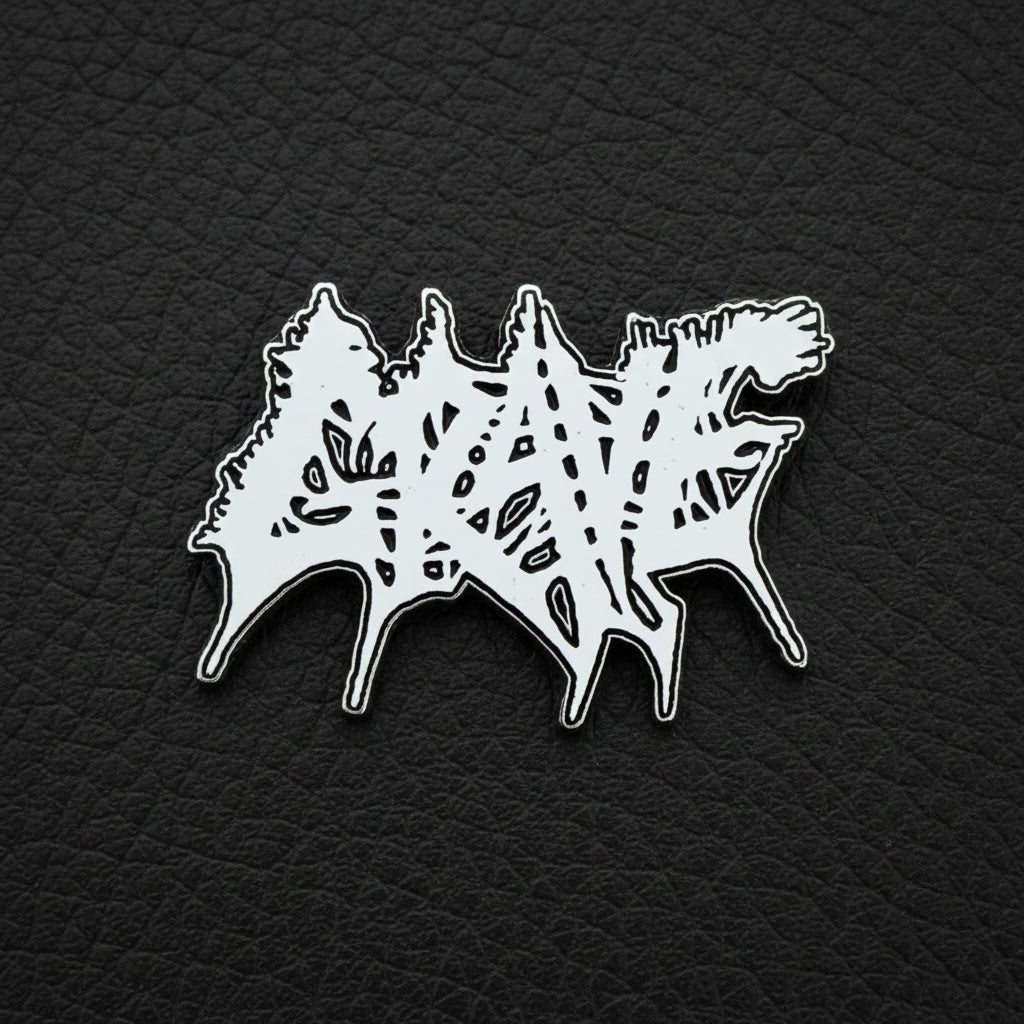 Grave - Logo metal pin