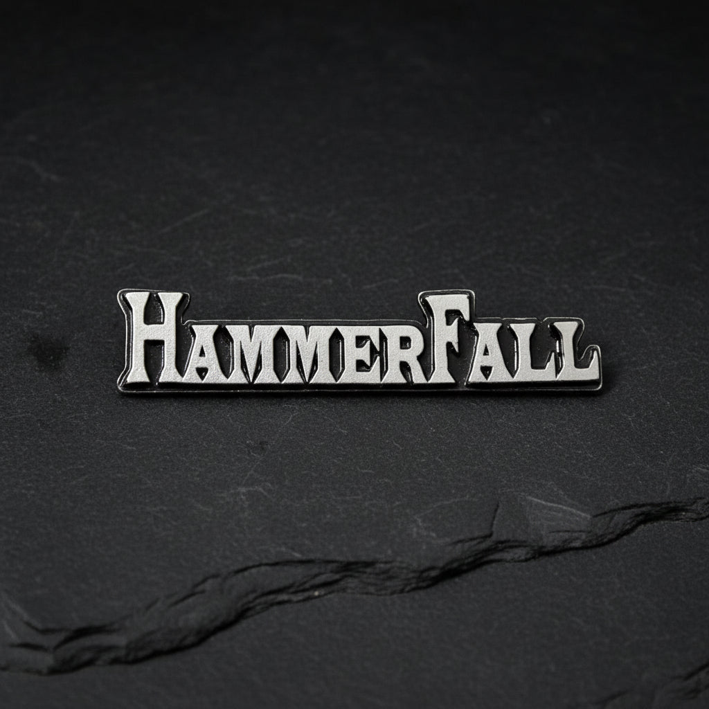 HammerFall - Logo metal pin