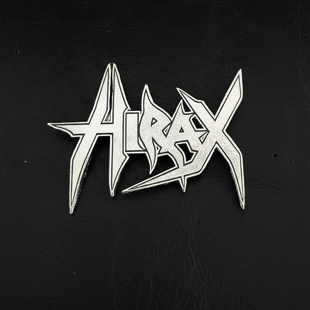 Hirax - Logo metal pin
