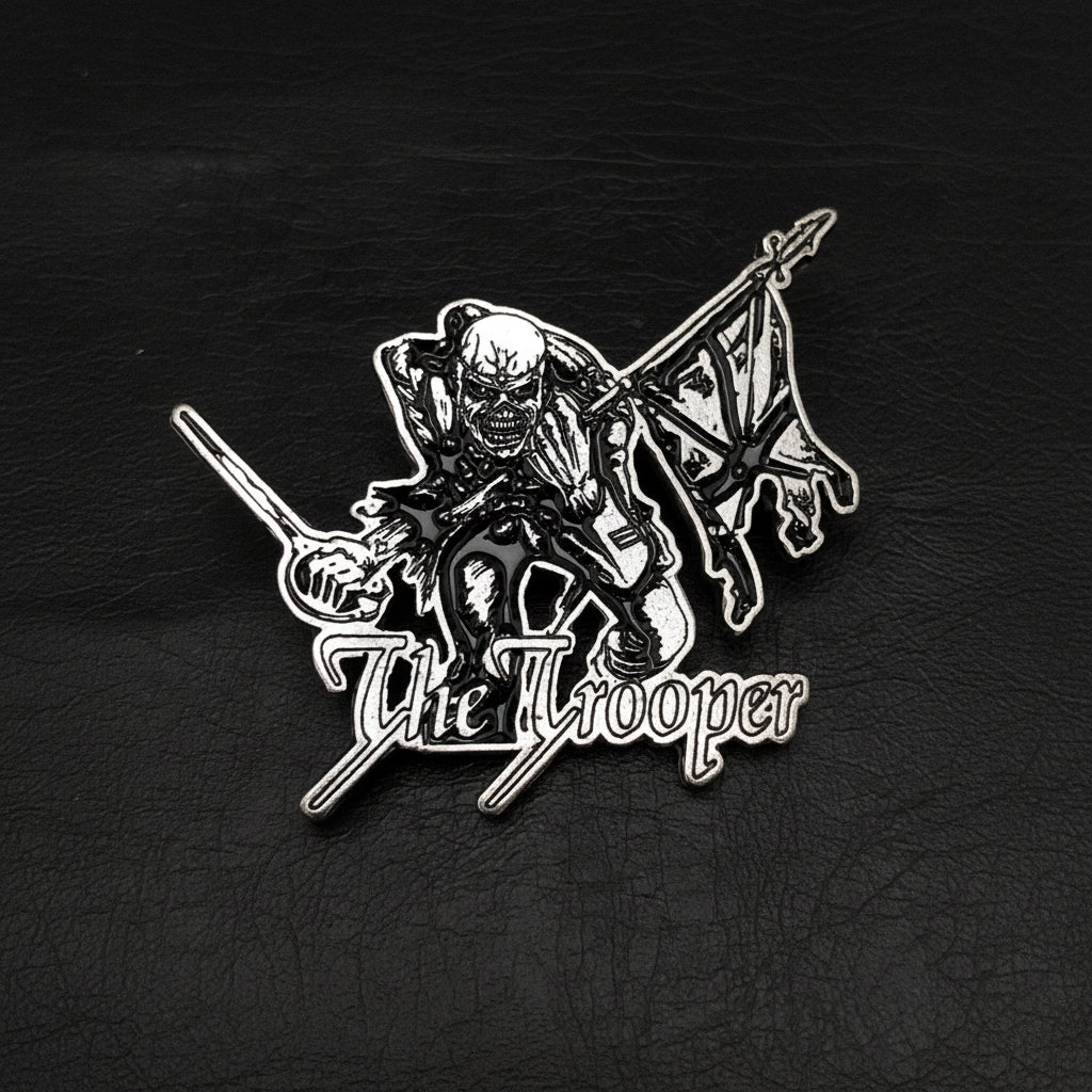 Iron Maiden - The Trooper metal pin