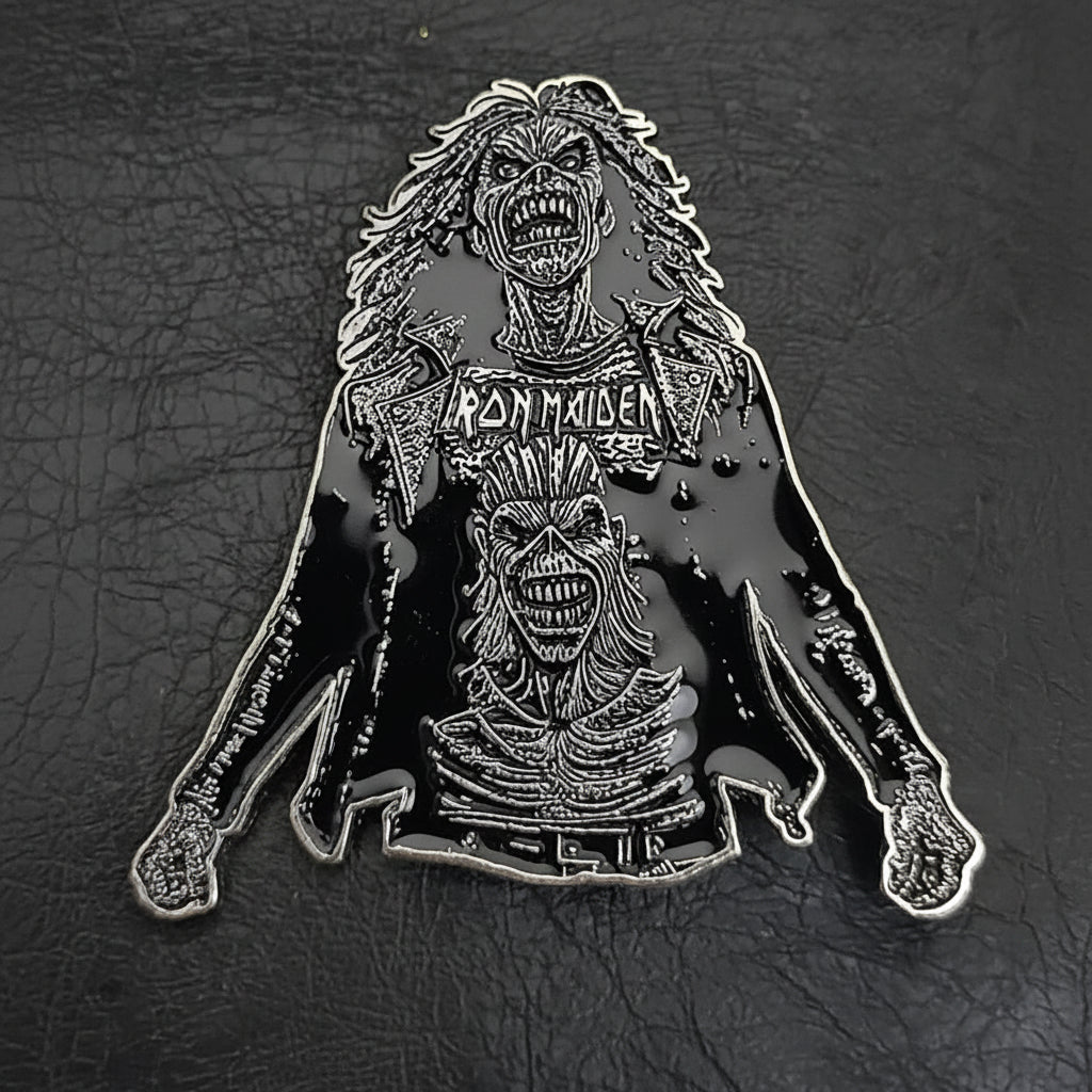 Iron Maiden - Rocking Eddie metal pin