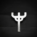 Judas Priest - Cross metal pin