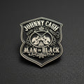 Johnny Cash - Man In Black metal pin