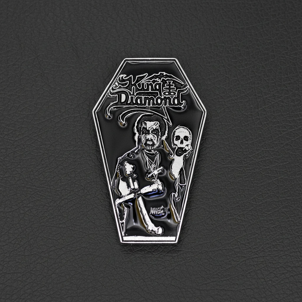King Diamond - Coffin metal pin