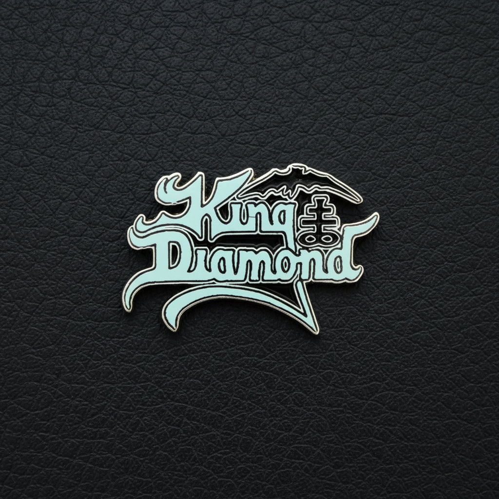 King Diamond - Logo metal pin