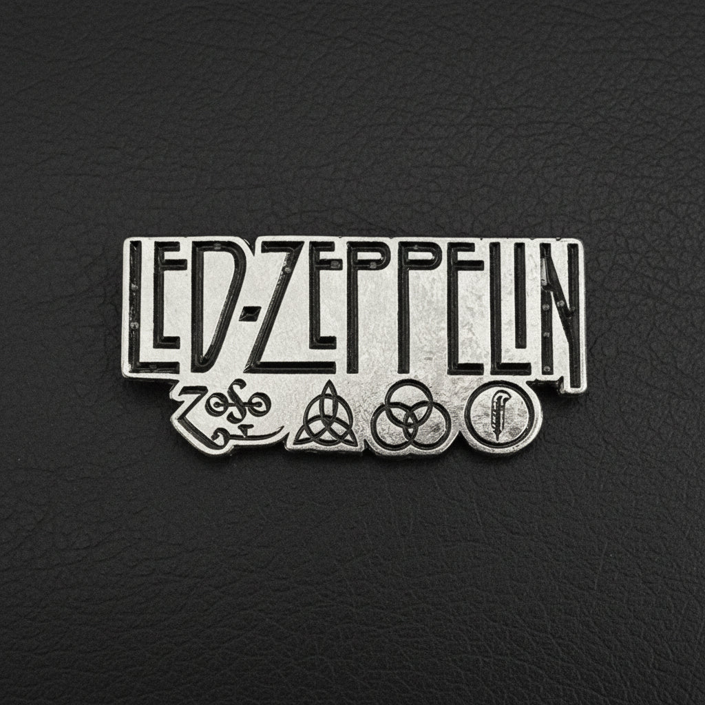 Led Zeppelin - Logo metal pin