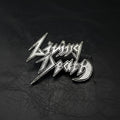 Living Death - Logo metal pin