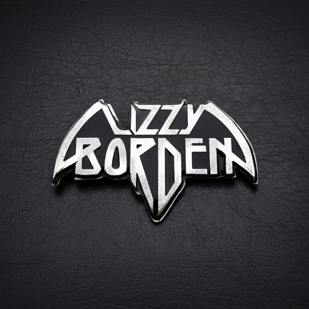 Lizzy Borden - Logo metal pin