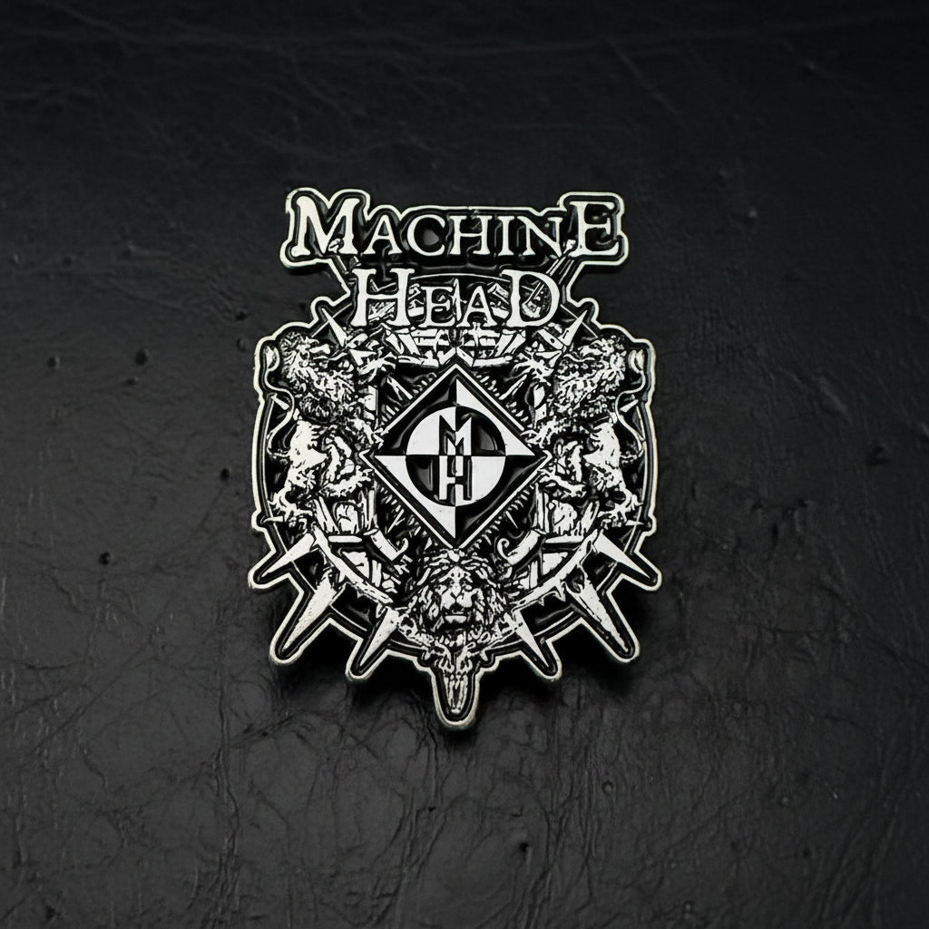 Machine Head - Lion Crest metal pin