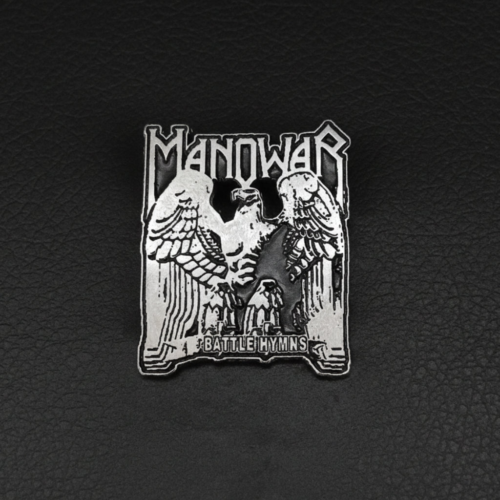 Manowar - Battle Hymns metal pin