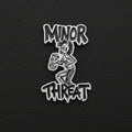 Minor Threat - Skater metal pin