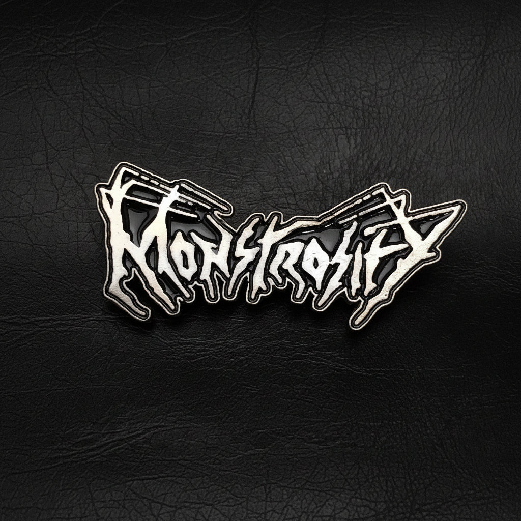 Monstrosity - Logo metal pin