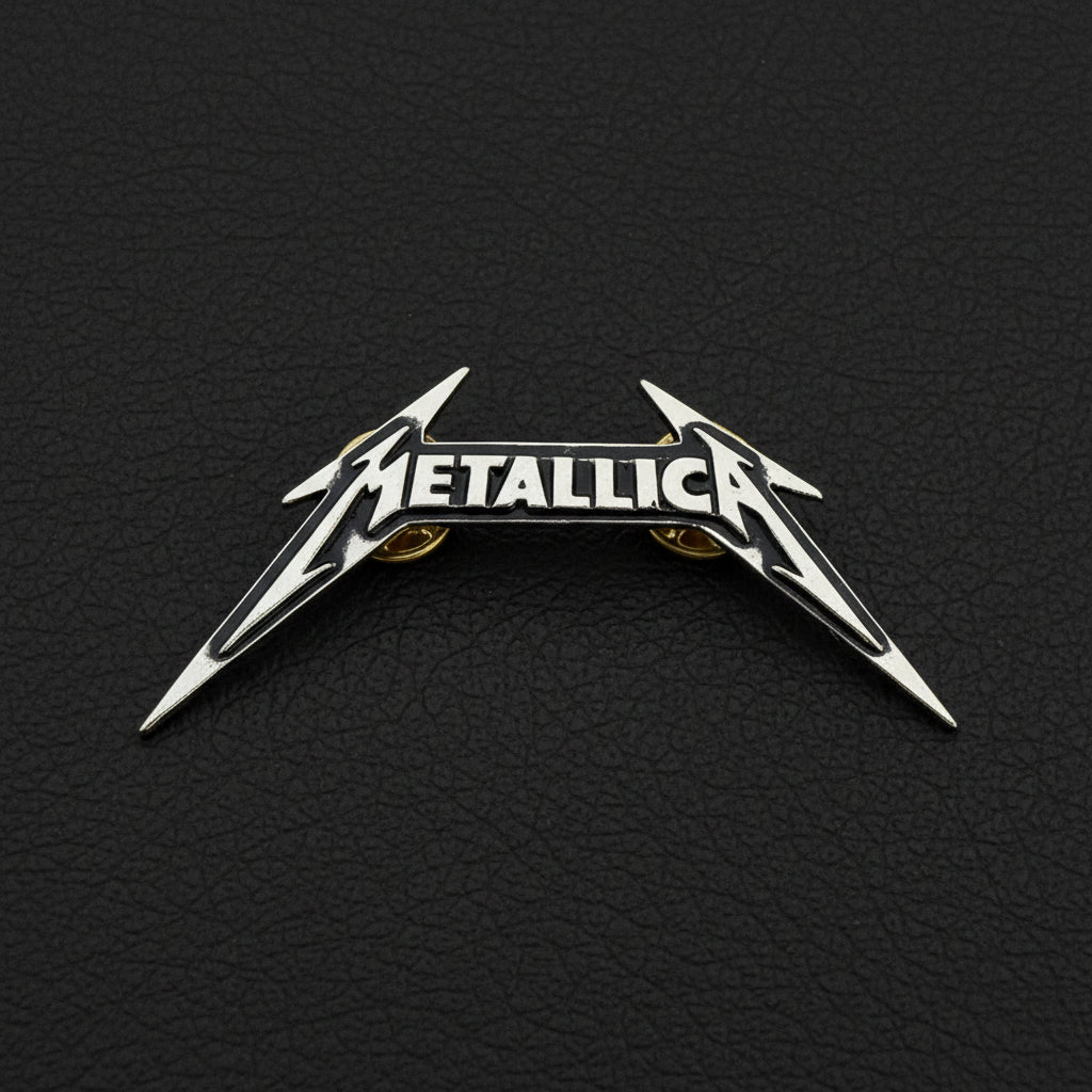 Metallica - Logo metal pin
