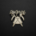 Midnight - Logo metal pin