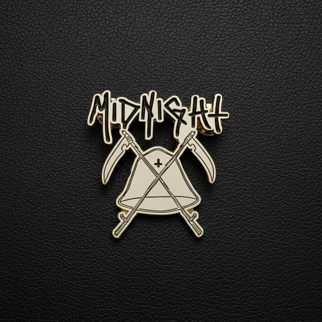 Midnight - Logo metal pin
