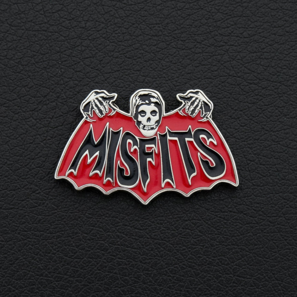 Misfits - Bat logo metal pin