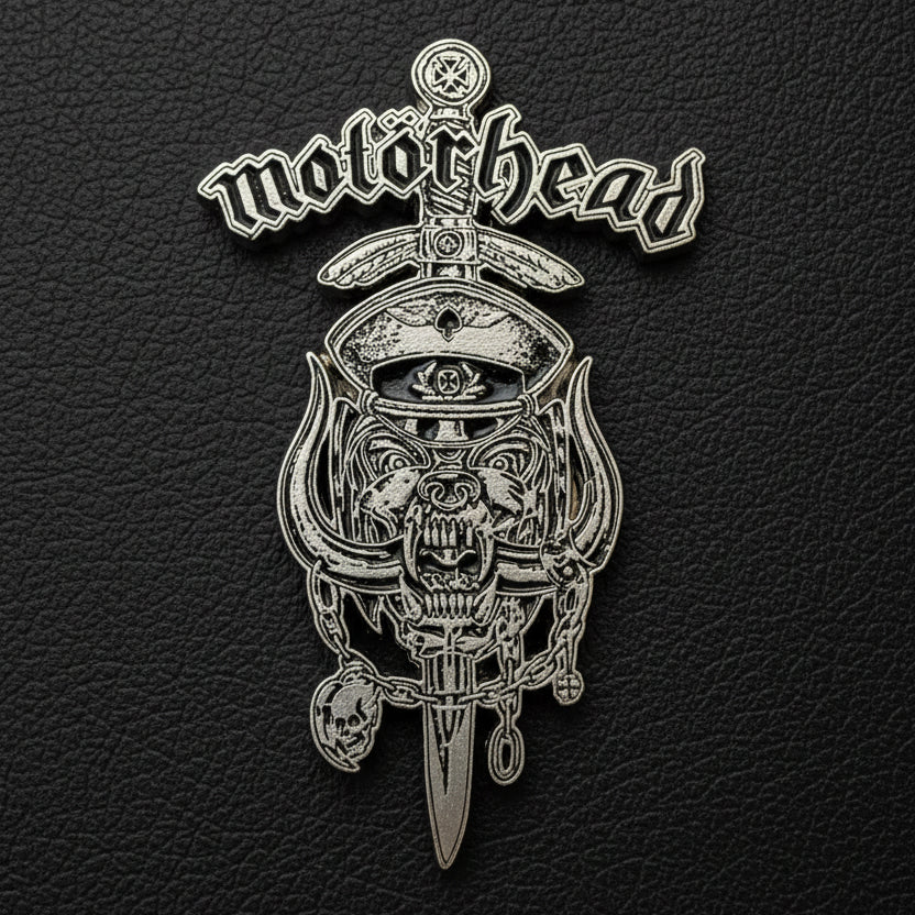 Motörhead - Warpig dagger metal pin