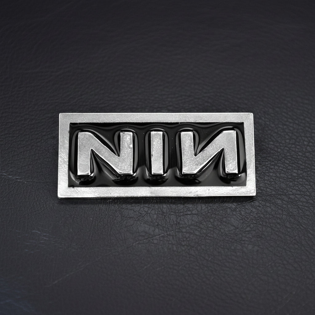 NIN - Logo metal pin