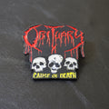 Obituary - Cause Of Death metal pin