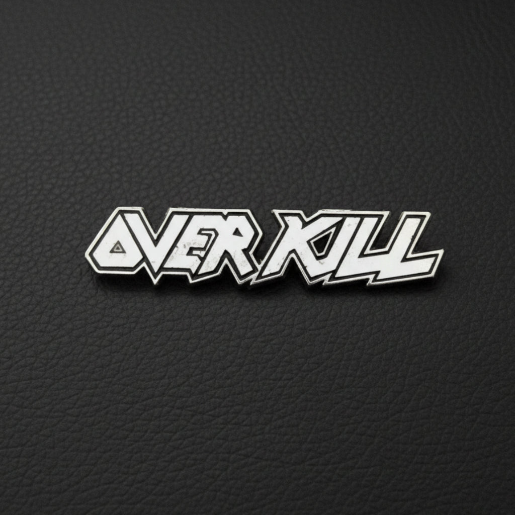 Overkill - Logo metal pin