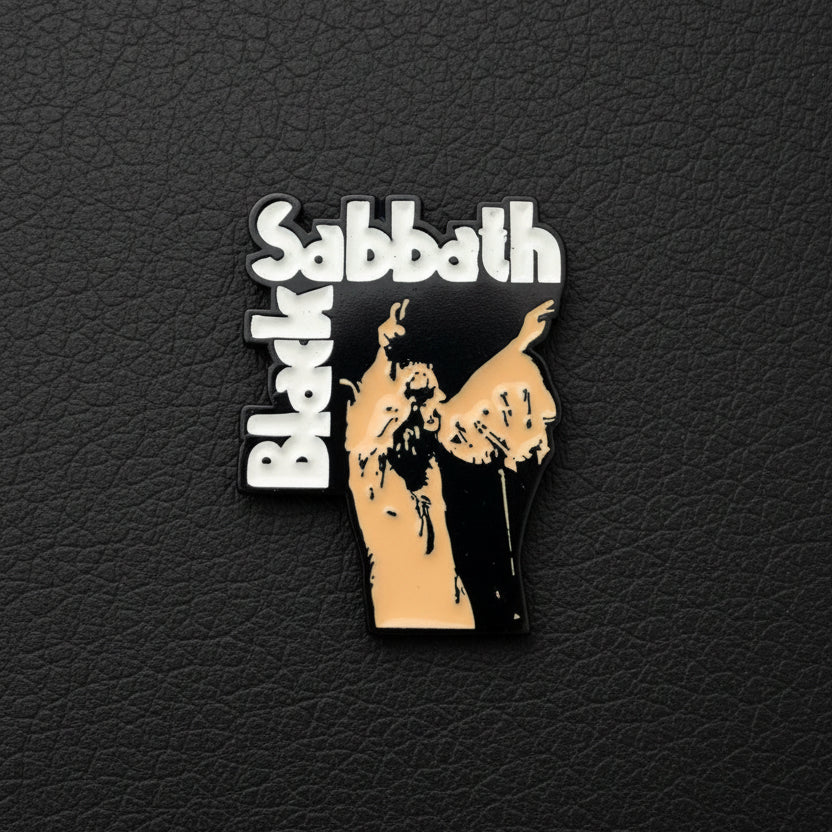 Black Sabbath - Vol4 album cover metal pin
