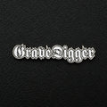 Grave Digger - Logo metal pin