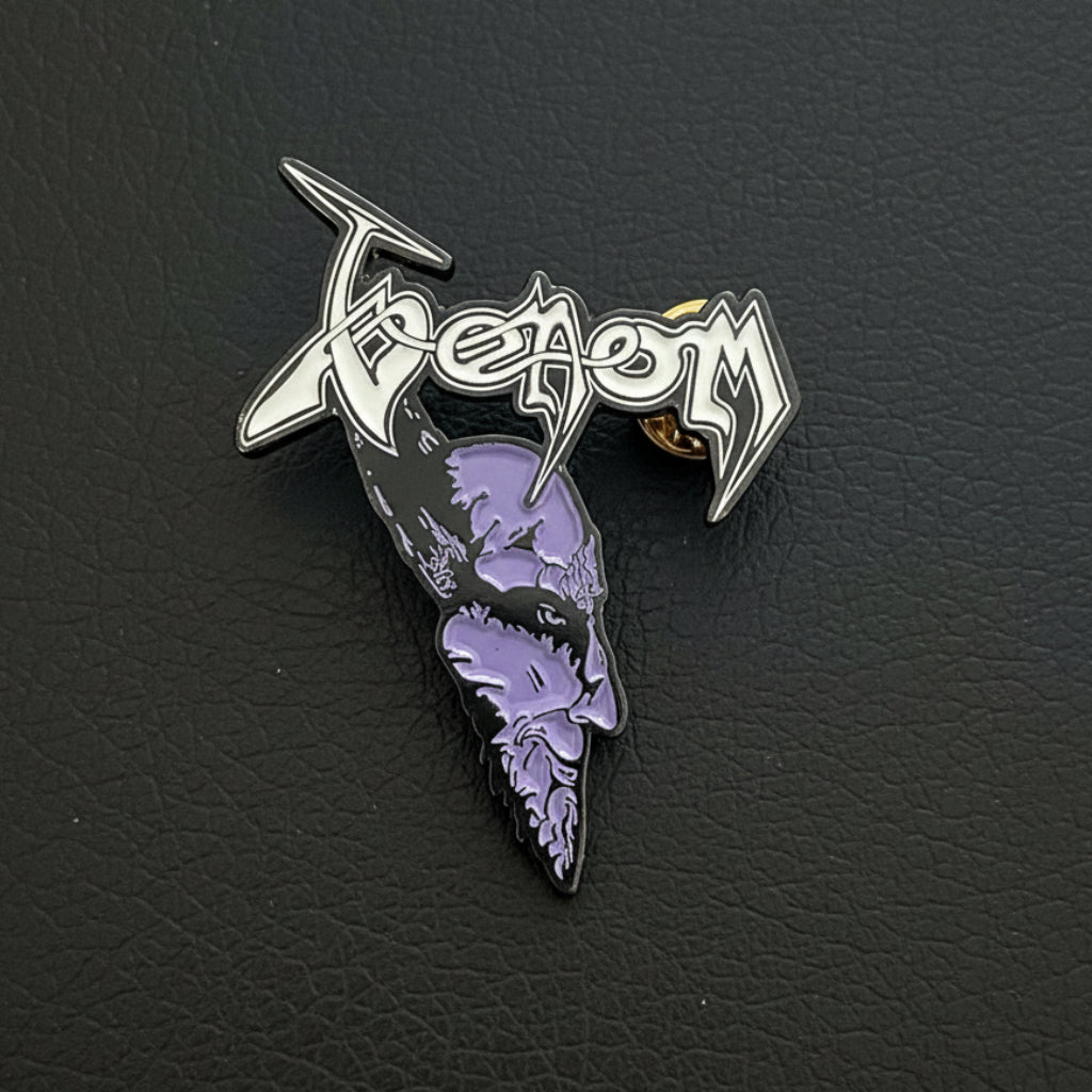 Venom - Skeletons In The Closet metal pin