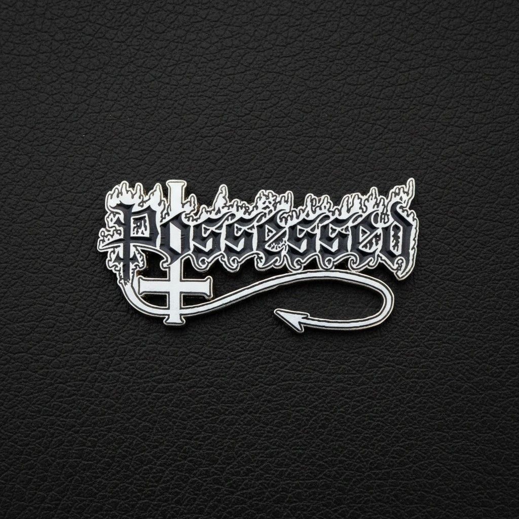 Possessed - Logo metal pin