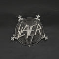Slayer - Daggers pentagram logo metal pin