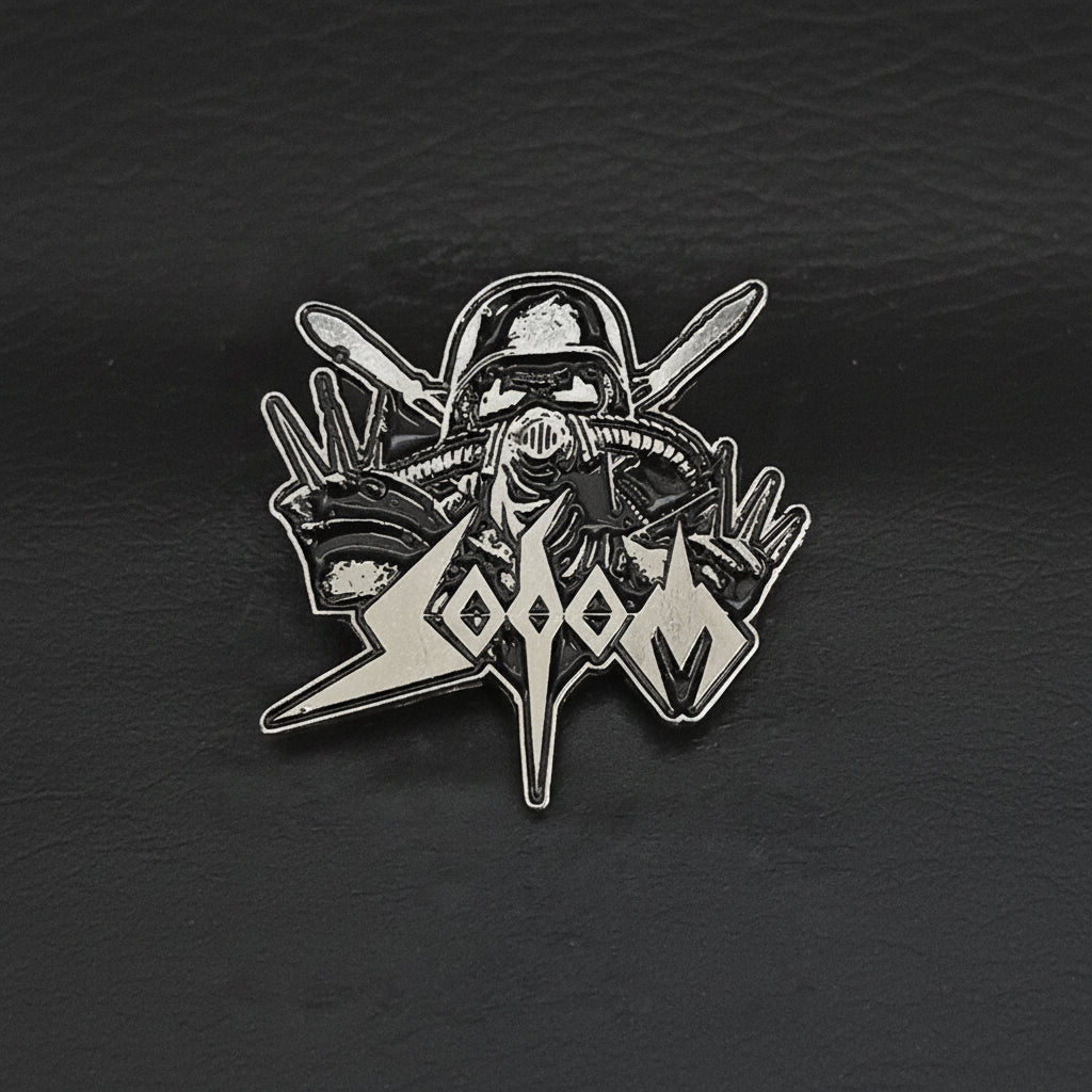 Sodom - Persecution Mania metal pin