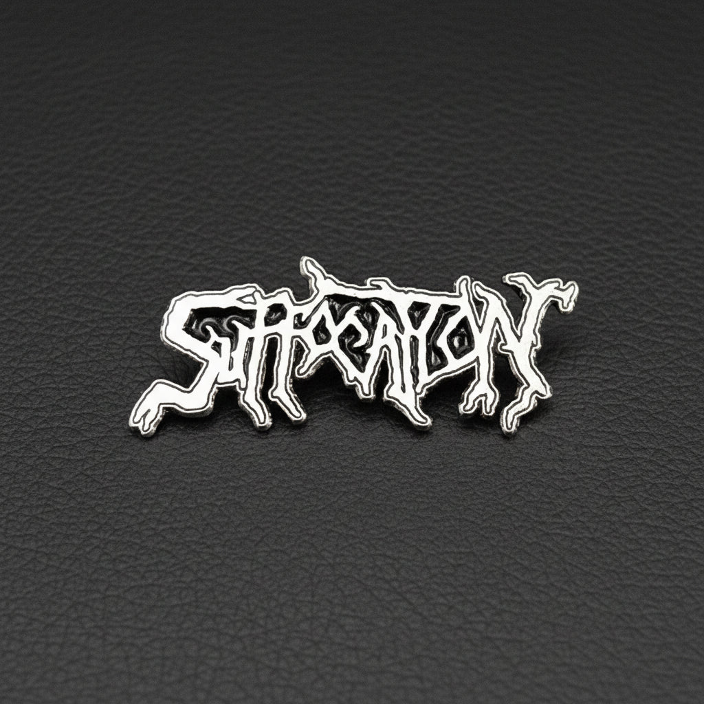 Suffocation - Logo metal pin