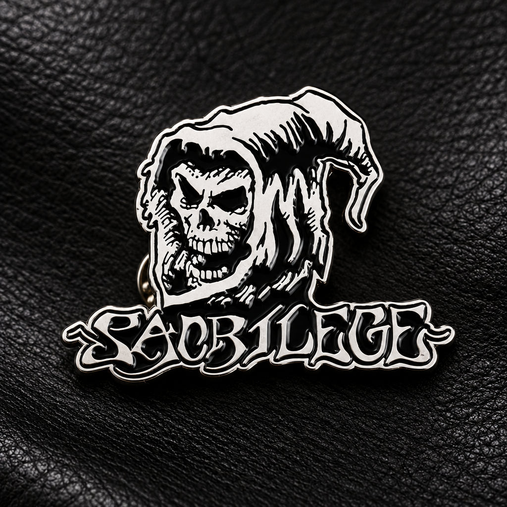 Sacrilege - Logo metal pin